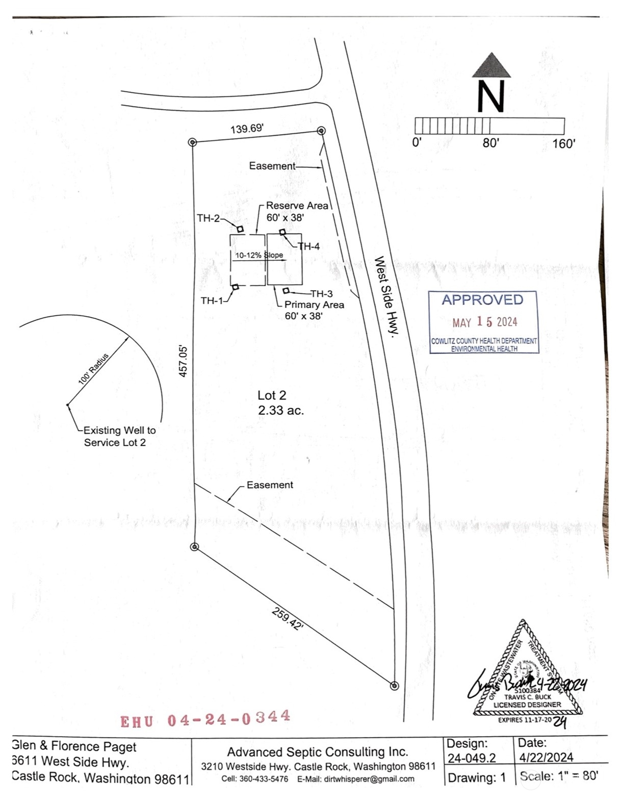 6609 Westside Highway , Castle Rock, WA 98611