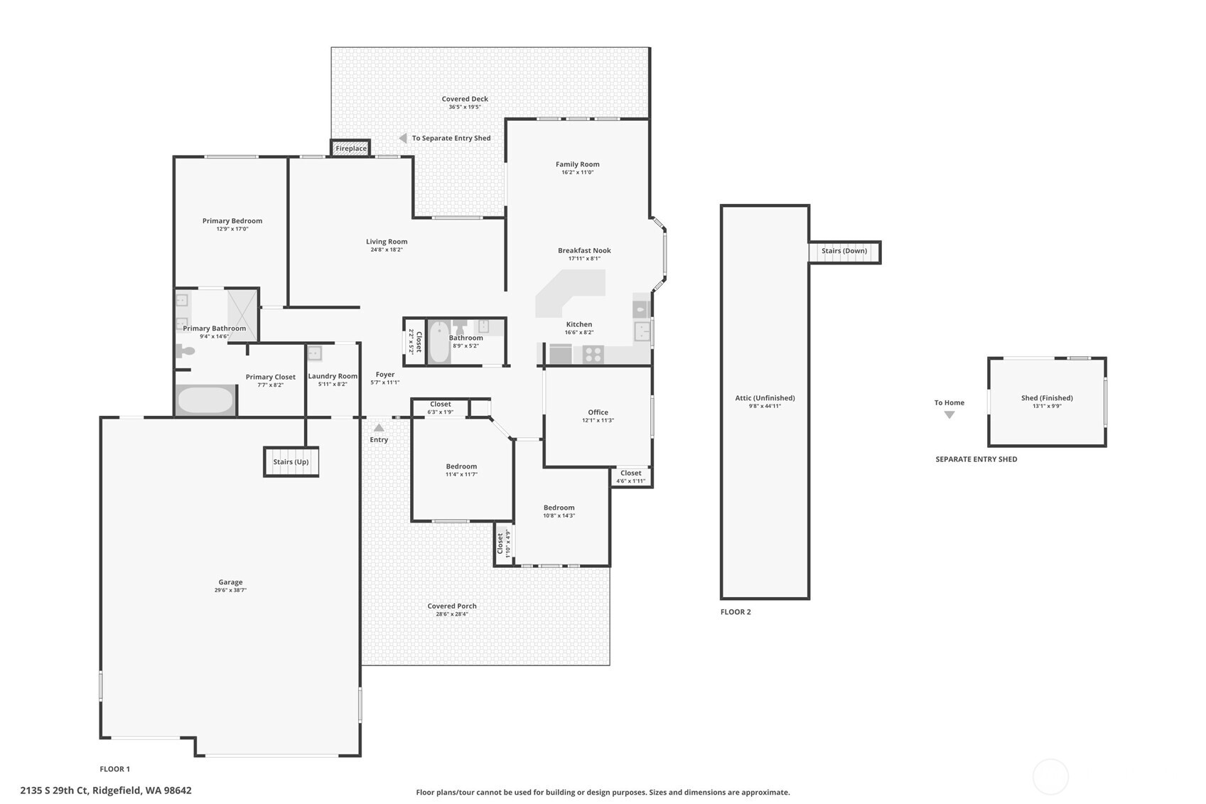 2135 S 29th Court , Ridgefield, WA 98642