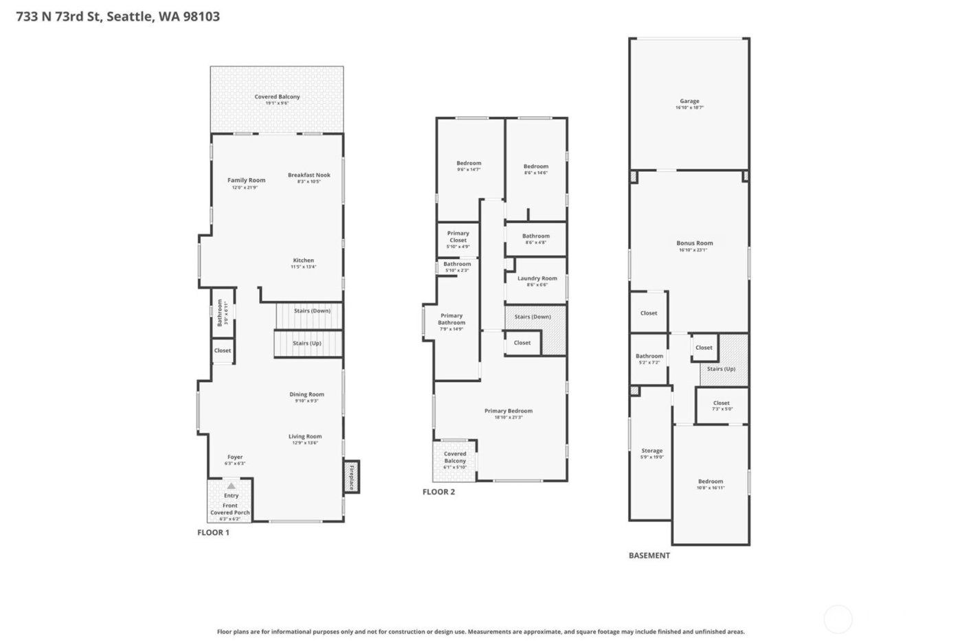 733 N 73rd Street , Seattle, WA 98103