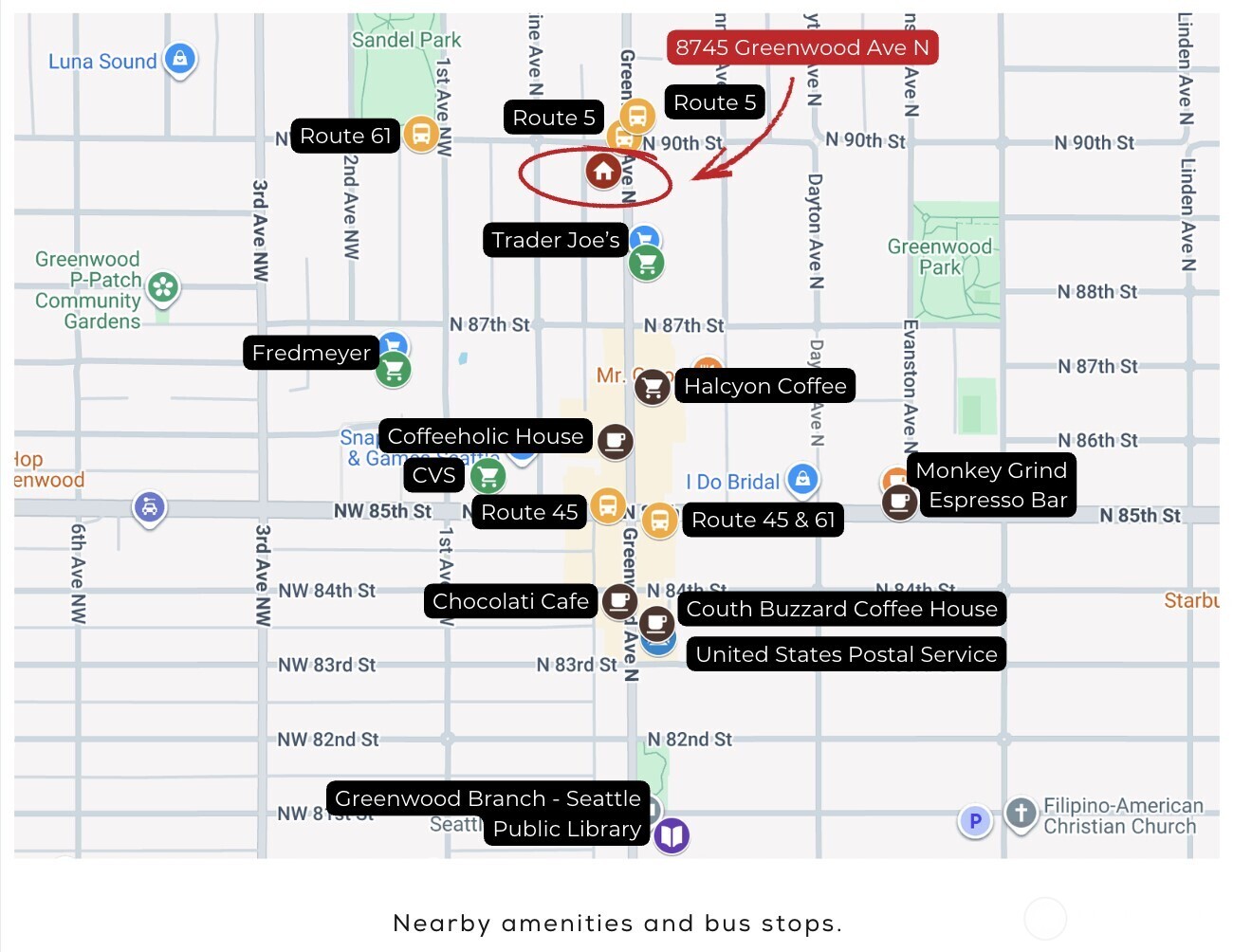 8745 Greenwood Avenue N #A, Seattle, WA 98103-3650