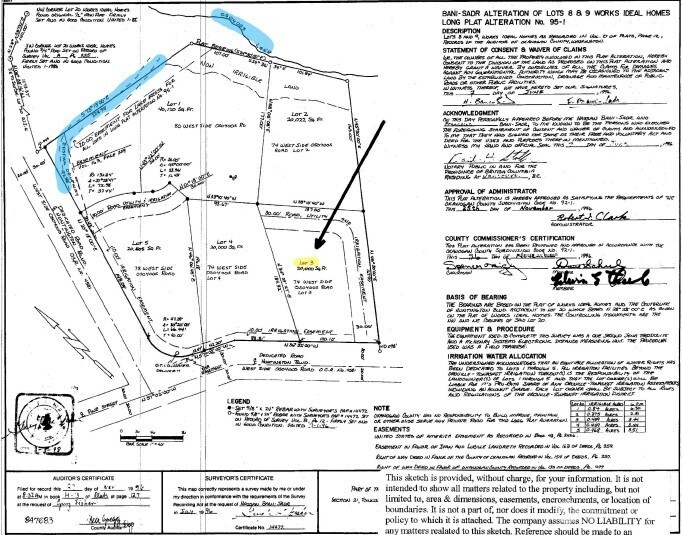 76 B Westlake Road , Oroville, WA 98844