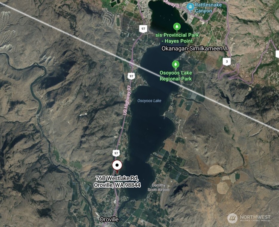 76 B Westlake Road , Oroville, WA 98844