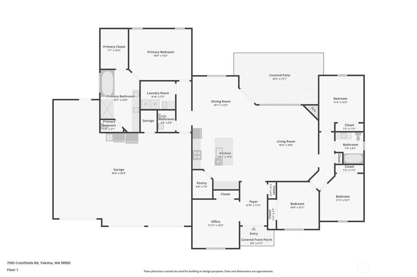 7505 Crestfields Road , Yakima, WA 98903
