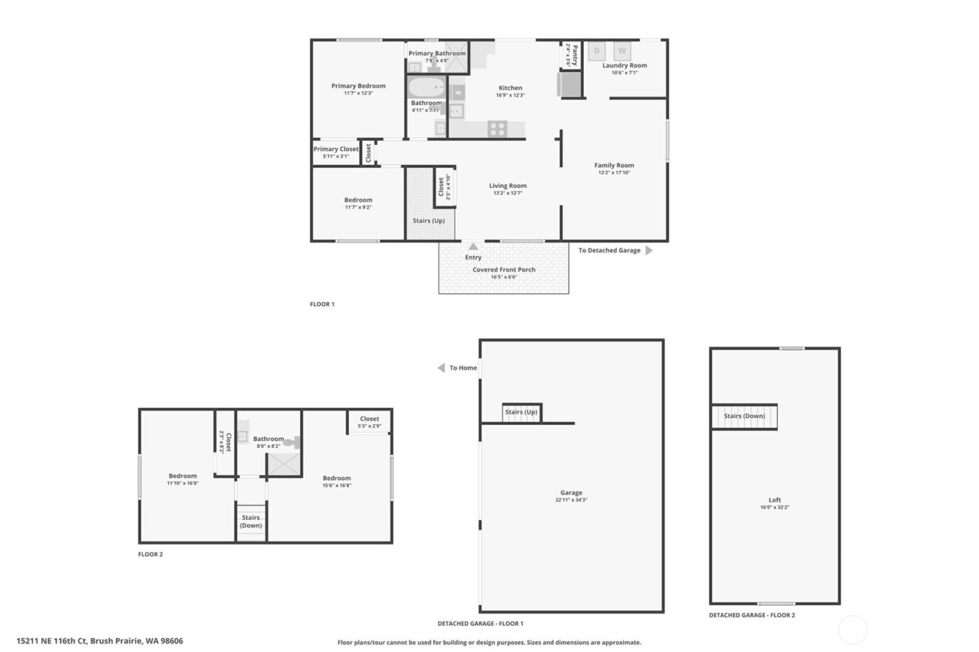 15211 NE 116th Court , Brush Prairie, WA 98606