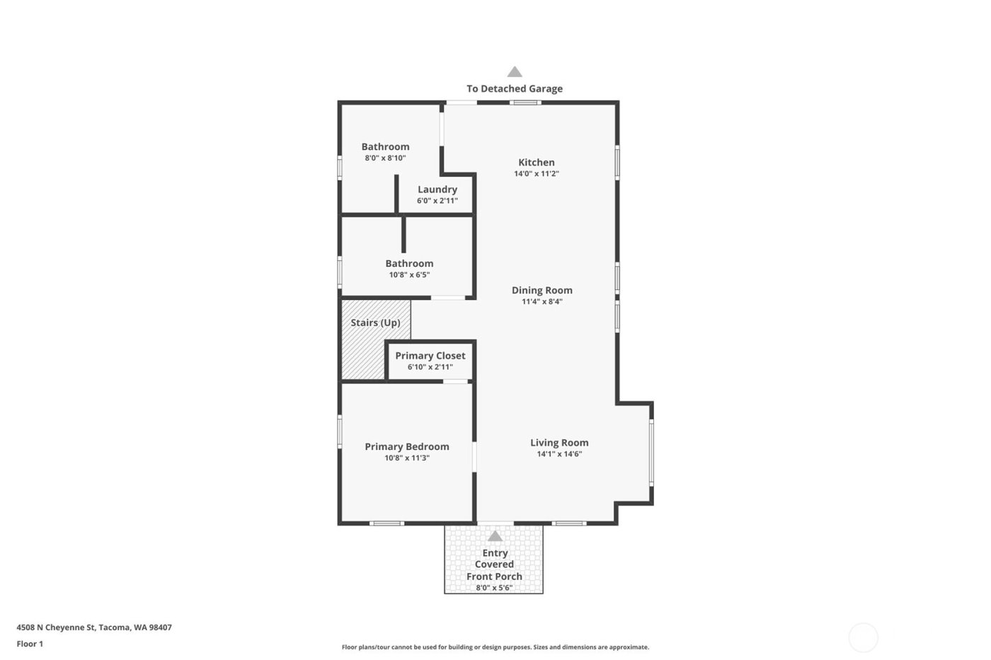 4508 N Cheyenne Street , Tacoma, WA 98407