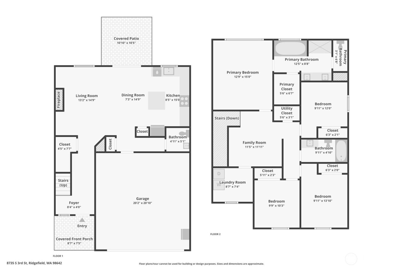 8735 S 3rd Street , Ridgefield, WA 98642