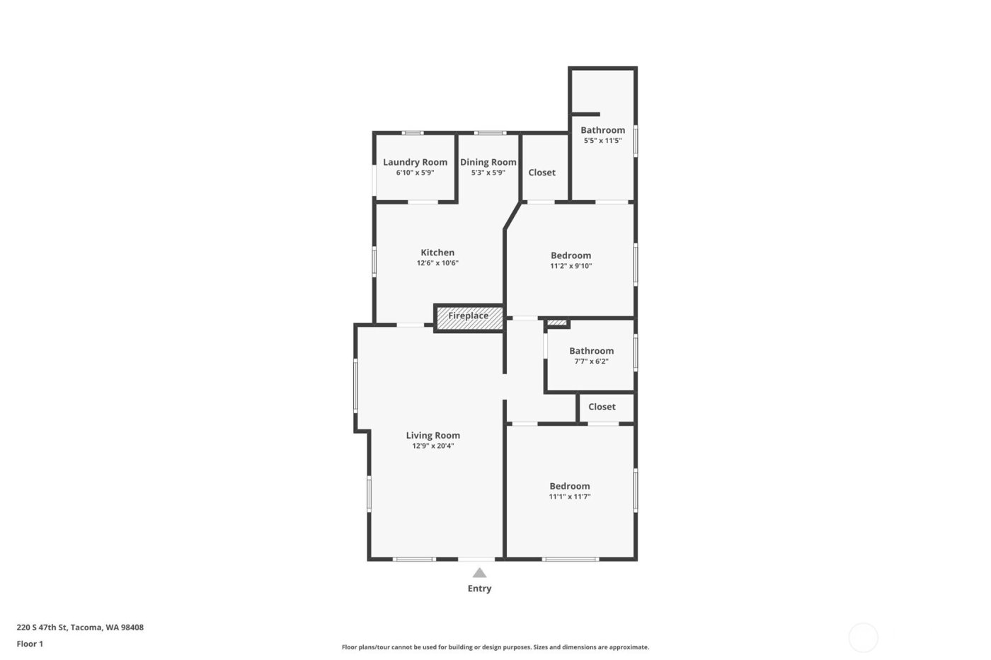 220 S 47th Street , Tacoma, WA 98408