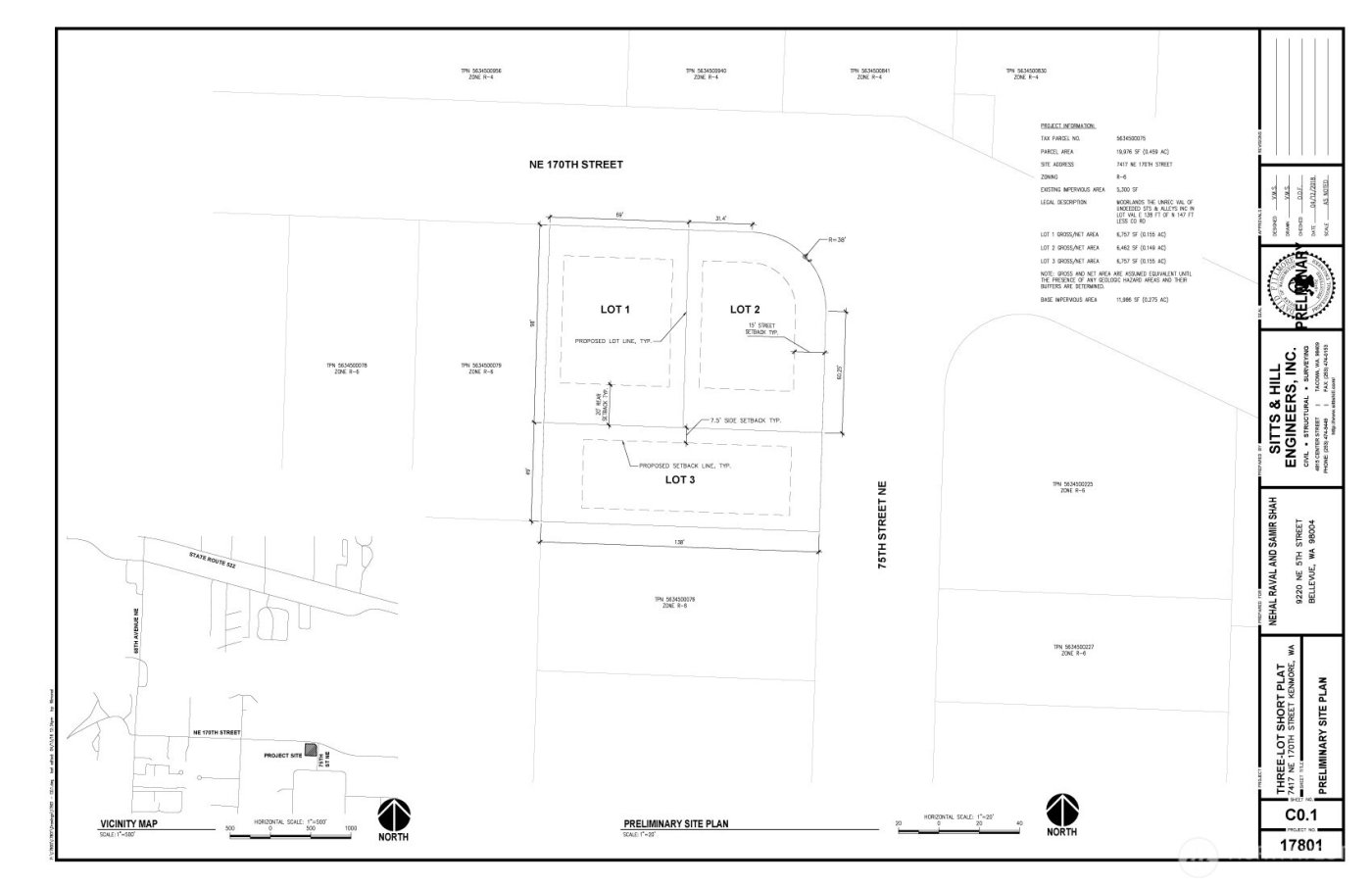 7417 NE 170th Street , Kenmore, WA 98028