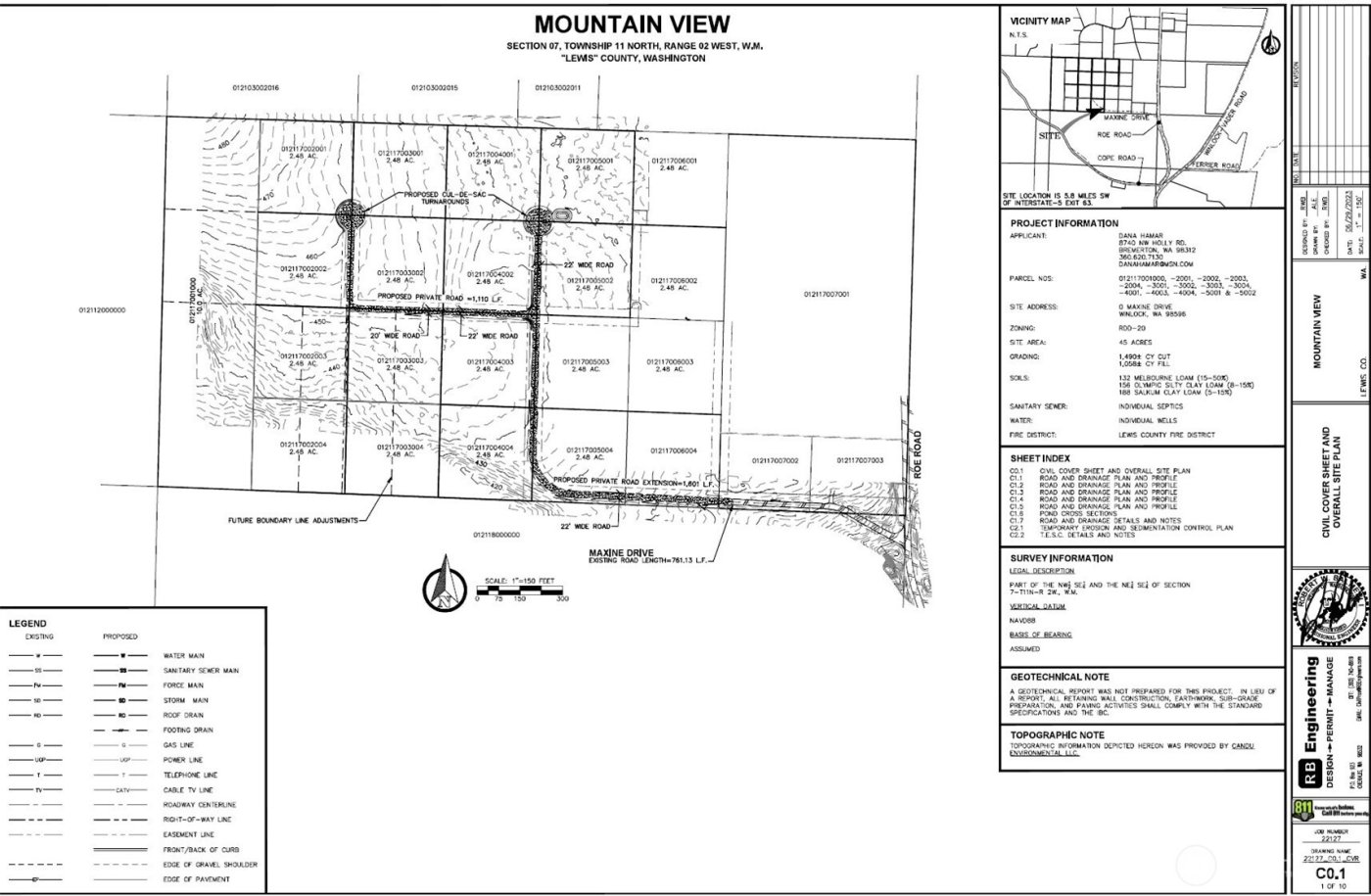 0 xx Maxine Drive , Winlock, WA 98596