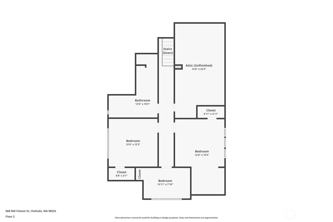668 NW Folsom Street , Chehalis, WA 98532