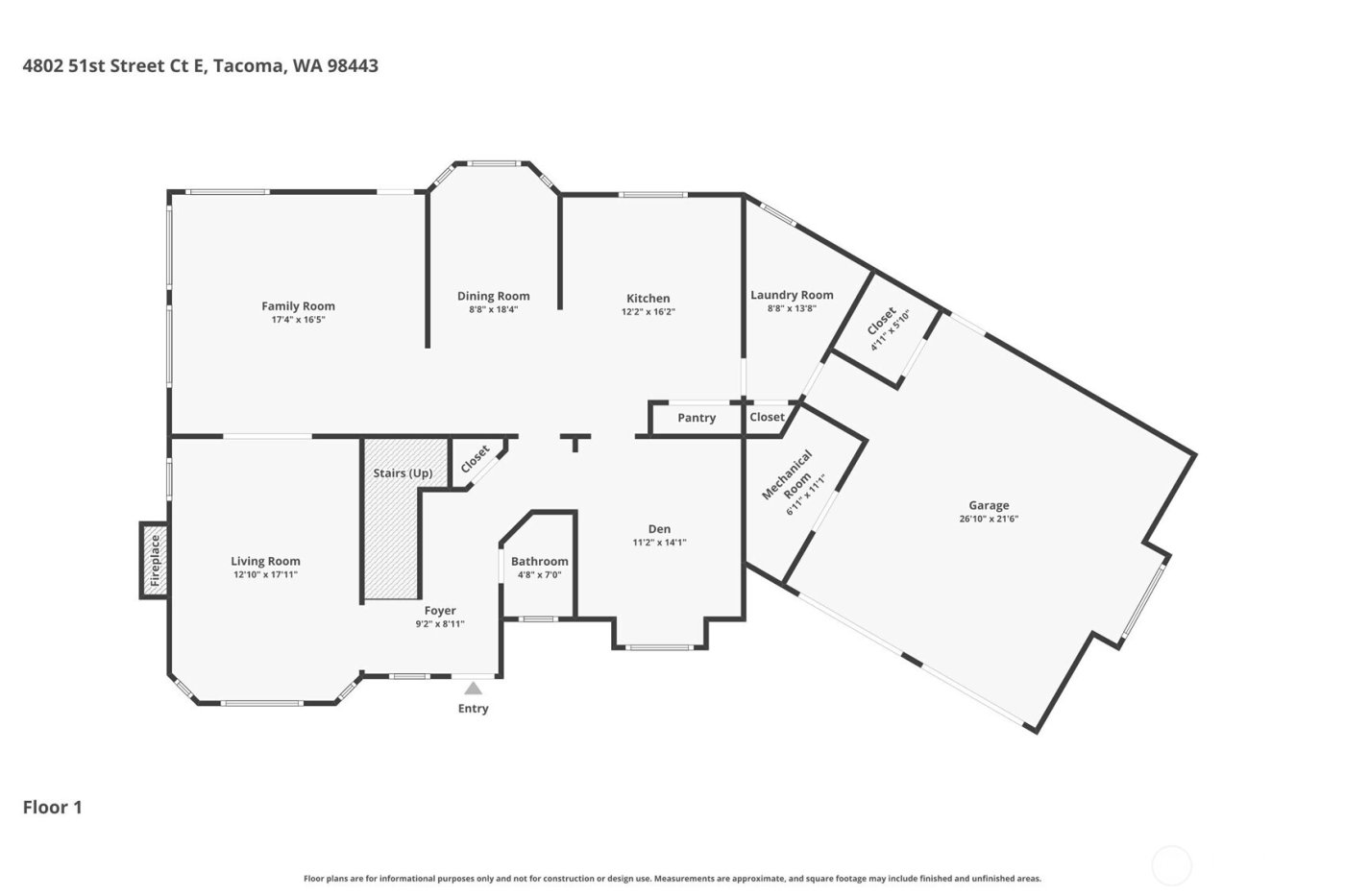 4802 51st Street Ct E, Tacoma, WA 98443