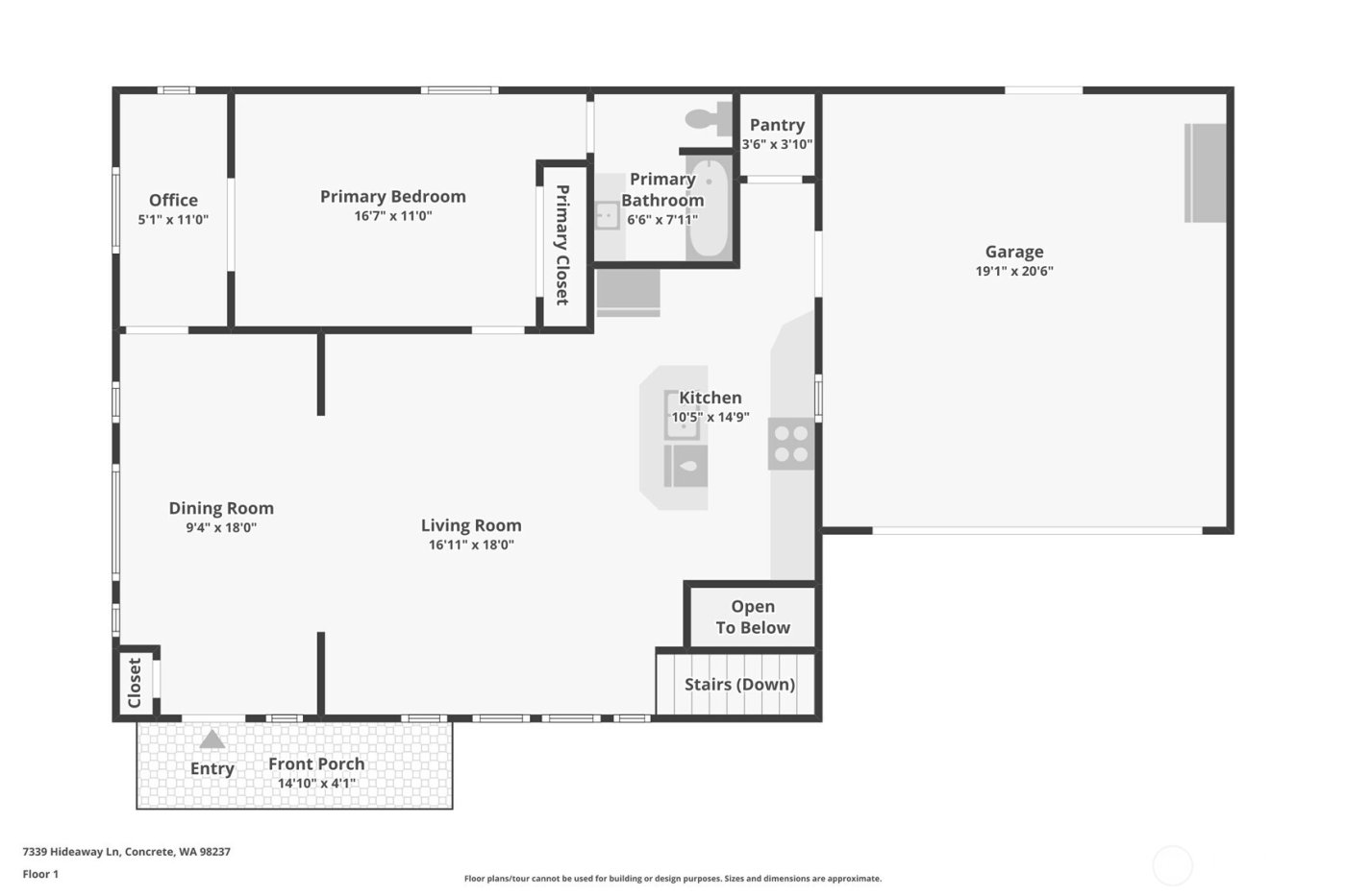 7339 Hideaway Lane , Concrete, WA 98237