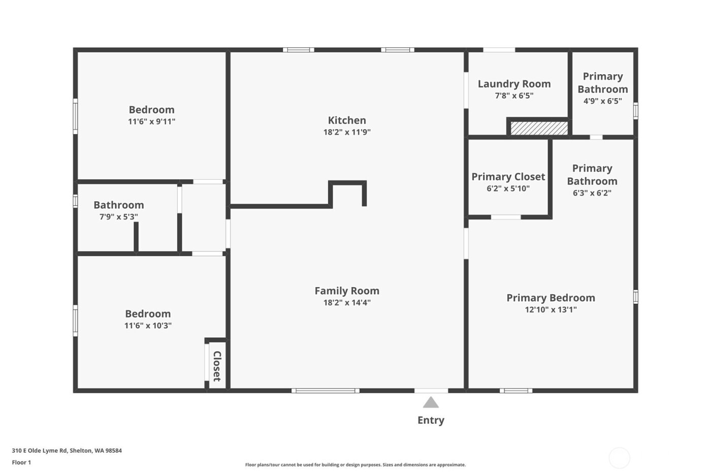 310 E Olde Lyme Road , Shelton, WA 98584