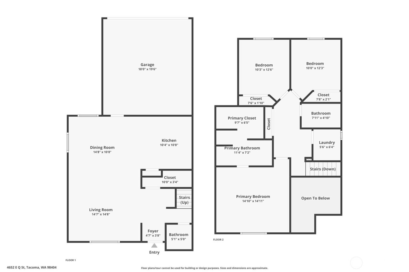 4652 E Q Street , Tacoma, WA 98404