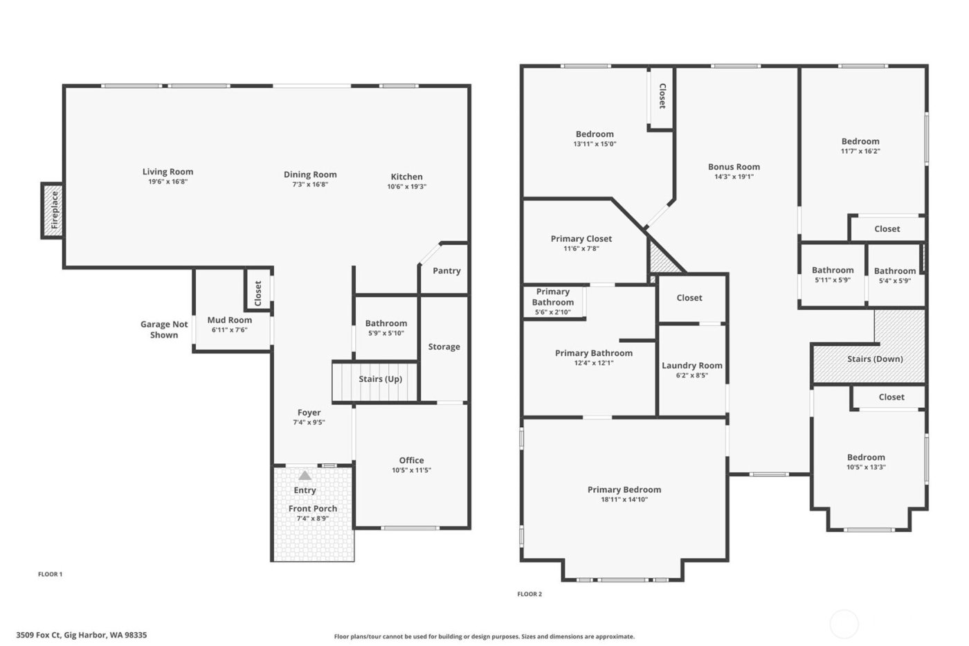 3509 Fox Court , Gig Harbor, WA 98335