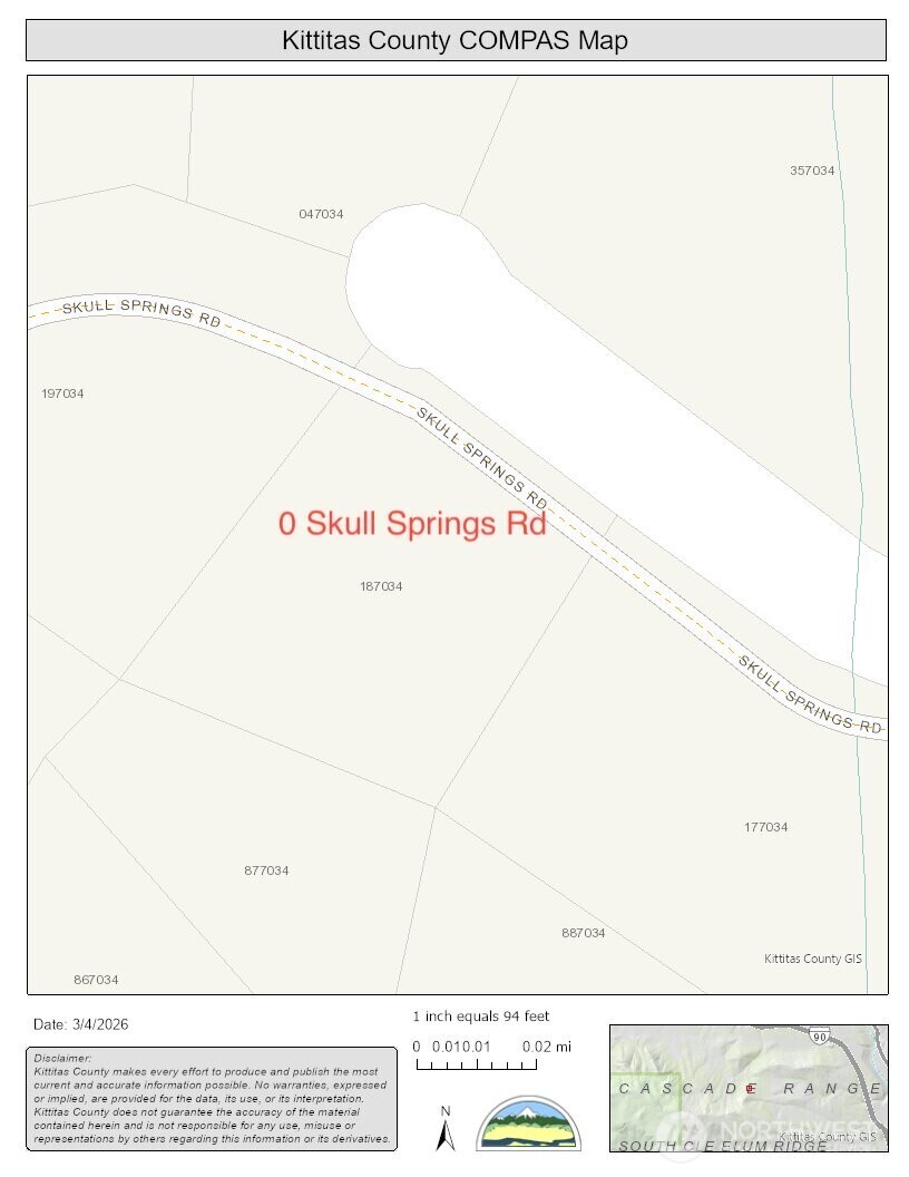 0 Skull Springs Road , Cle Elum, WA 98922