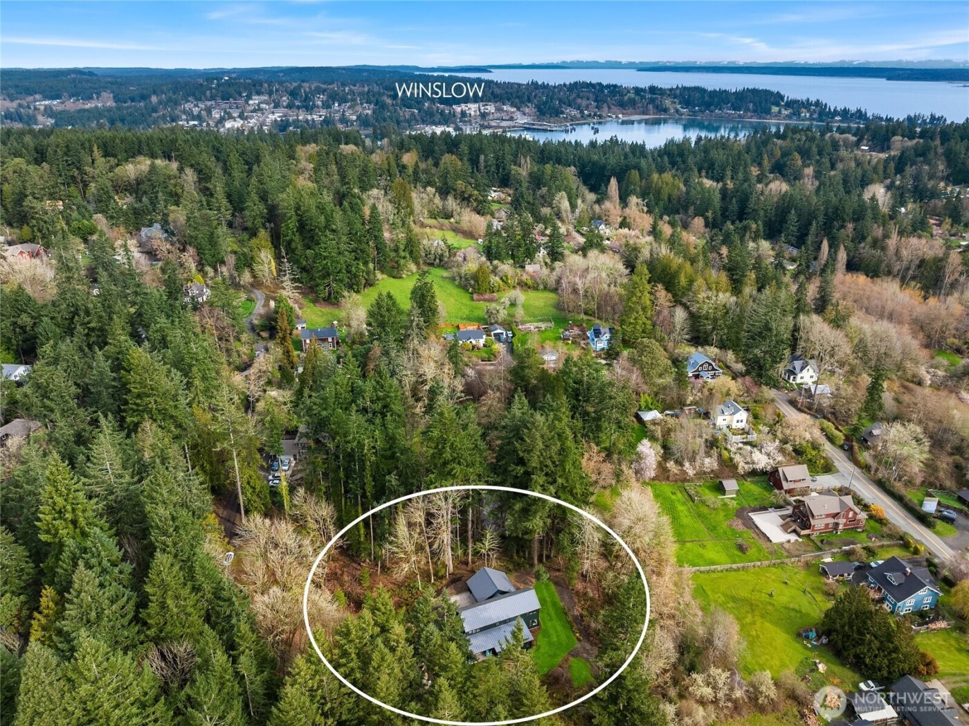 9661 NE Pine Street , Bainbridge Island, WA 98110