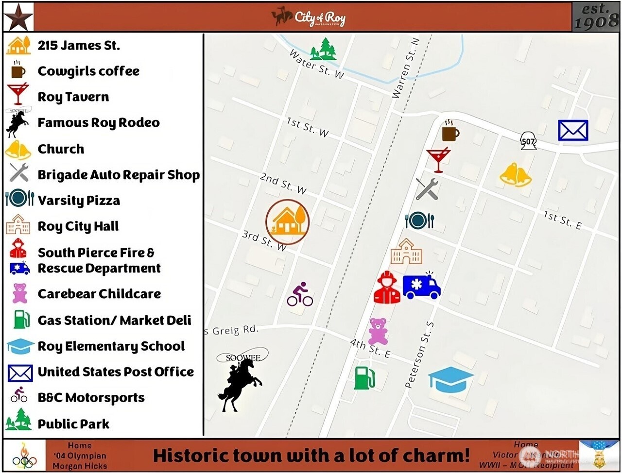 215 James Street S, Roy, WA 98580