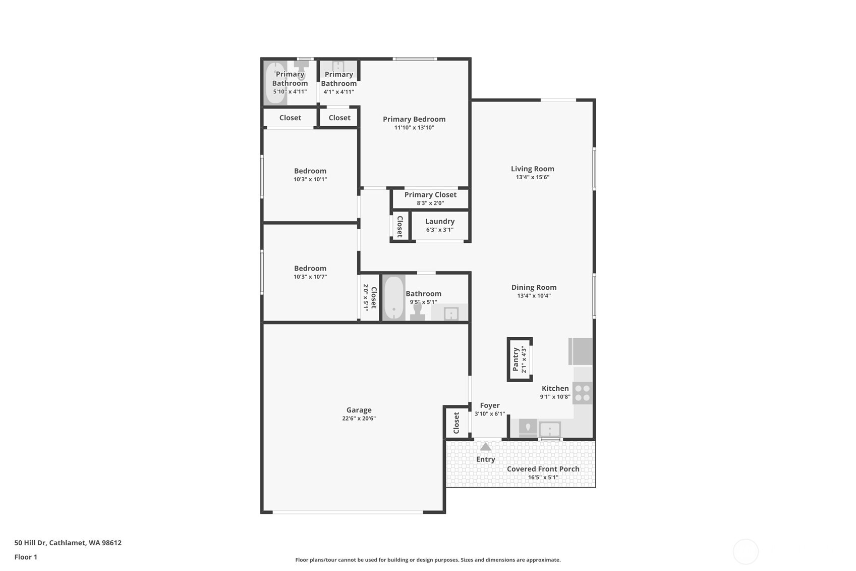 50 Hill Drive , Cathlamet, WA 98612