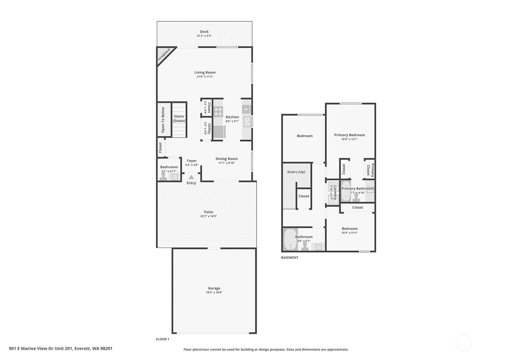 901 E Marine View Drive #201, Everett, WA 98201