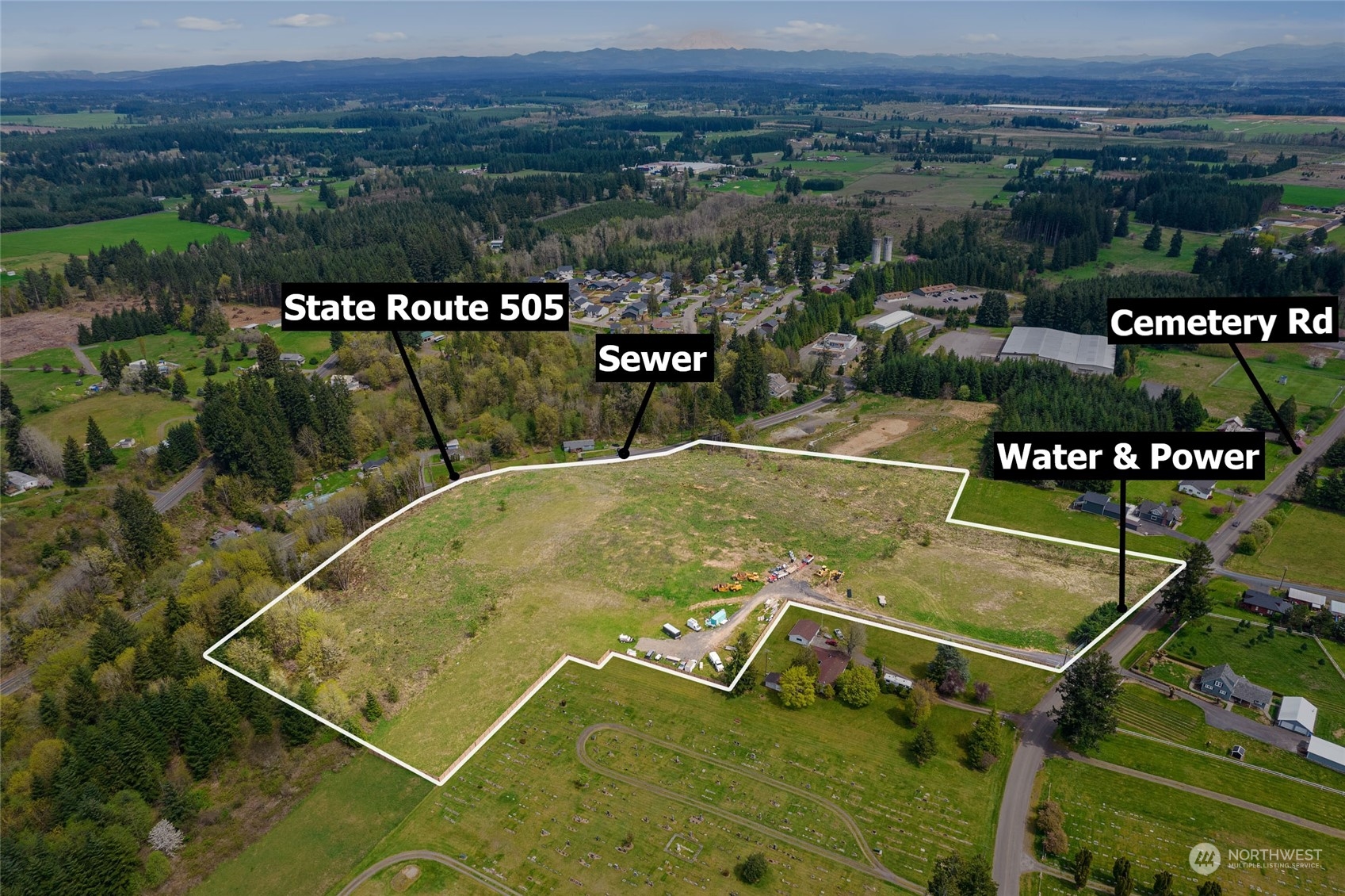 0 Cemetery Road , Winlock, WA 98596