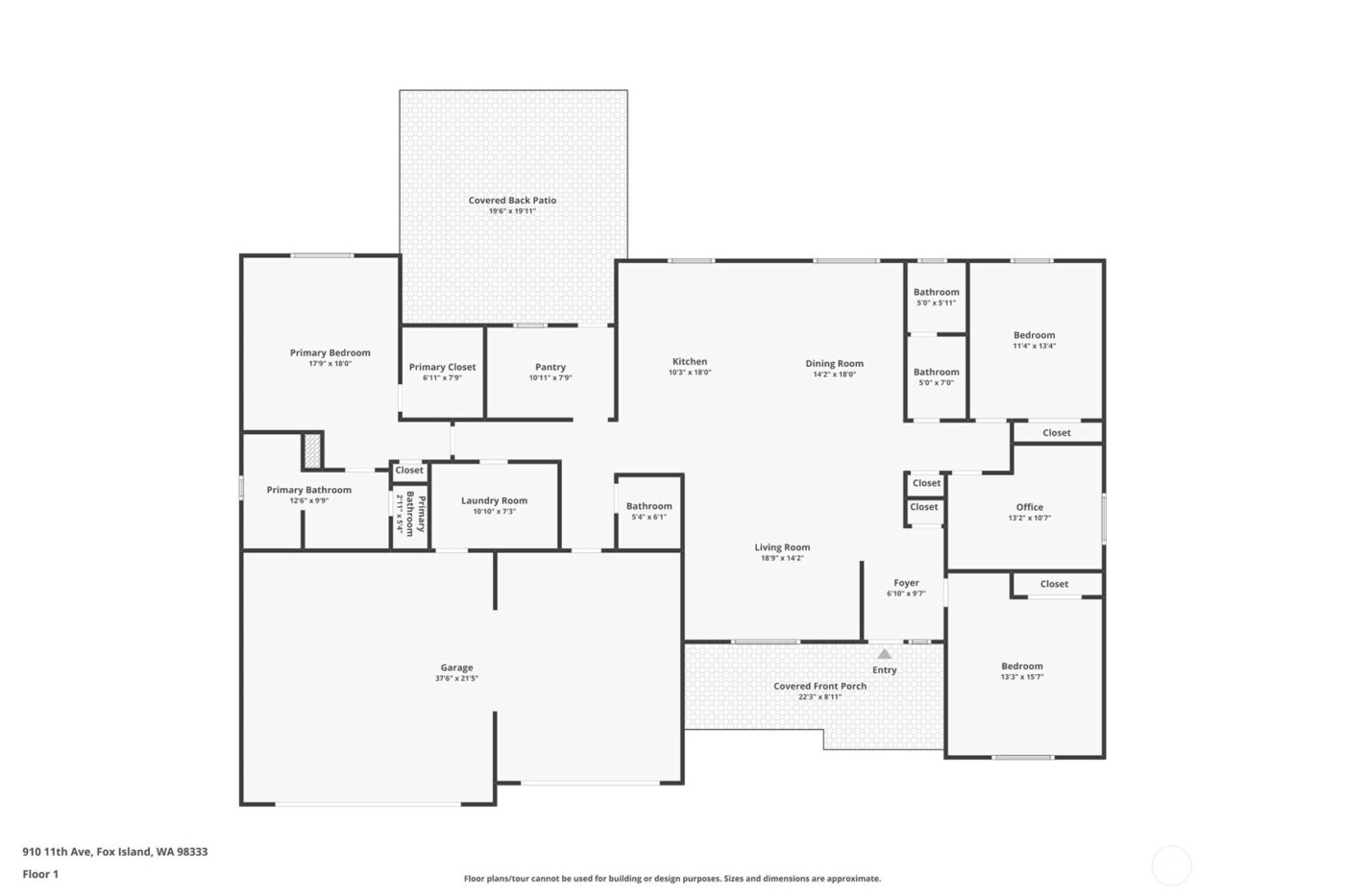 910 11th Avenue , Fox Island, WA 98333