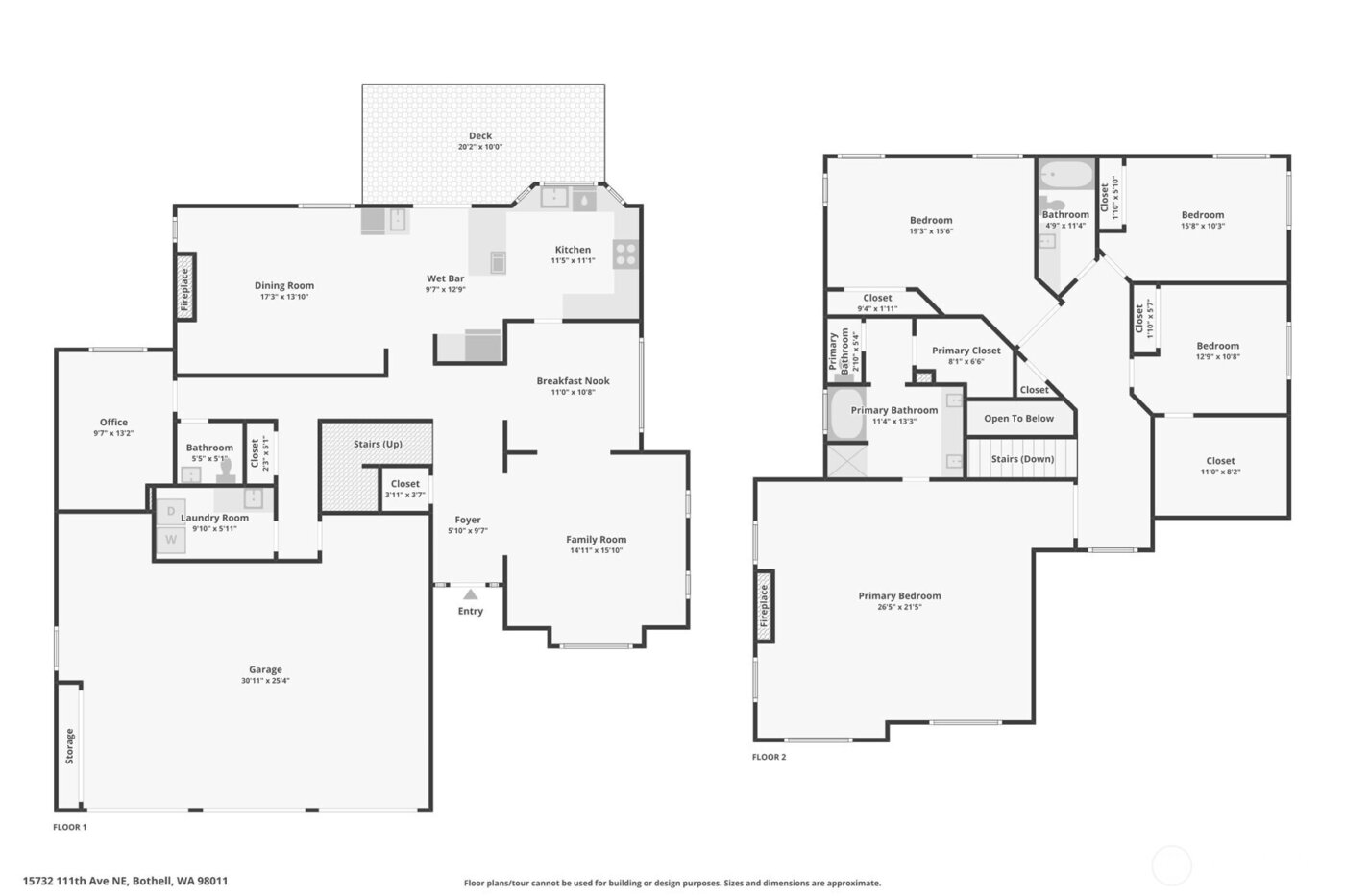 15732 111th Avenue NE, Bothell, WA 98011-6222