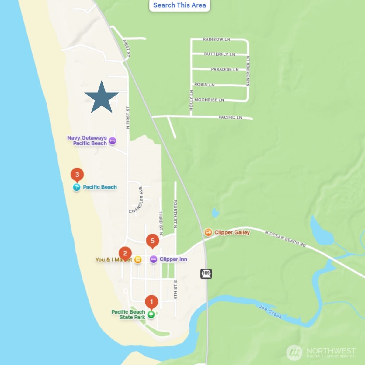 24 Duke Lane , Pacific Beach, WA 98571