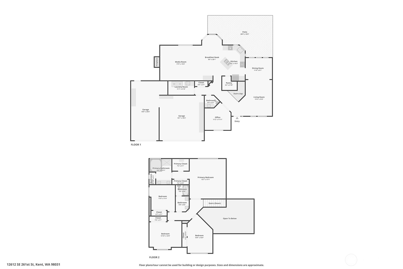 12612 SE 261st Street , Kent, WA 98030