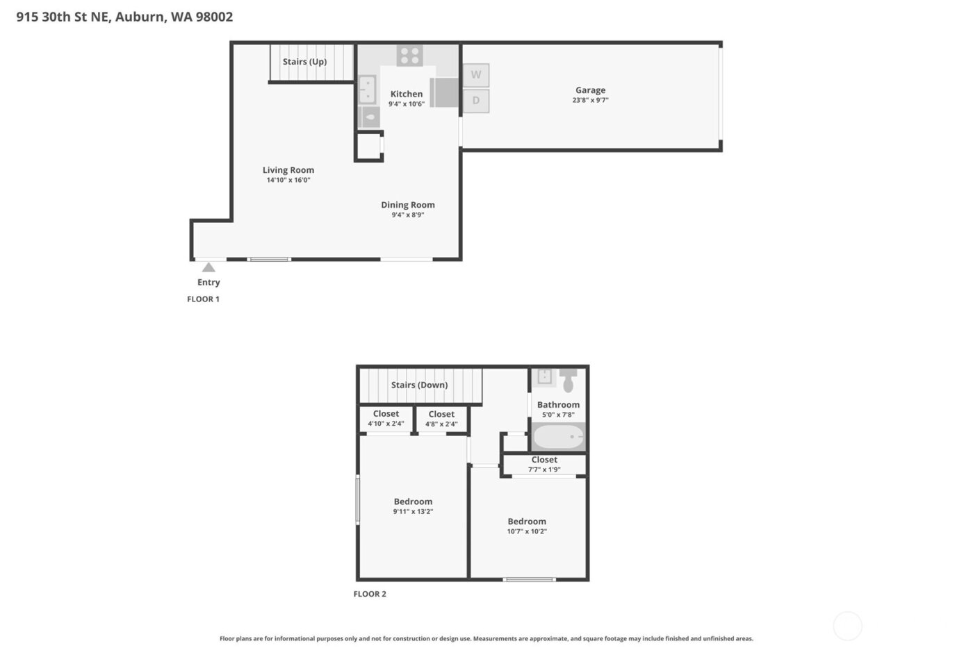 915 30th Street NE #1-4, Auburn, WA 98002-2464