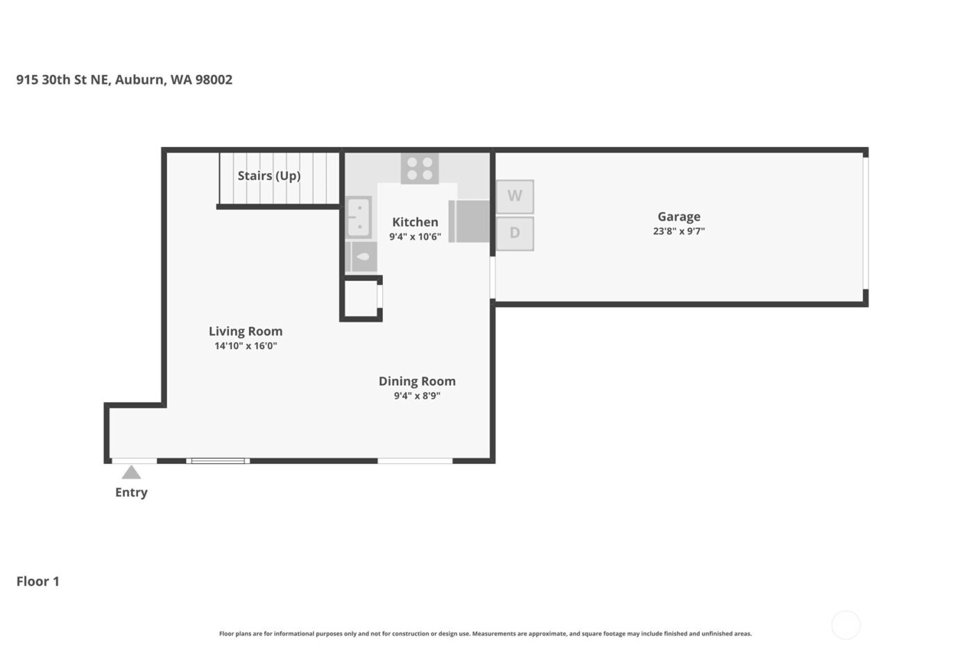 915 30th Street NE #1-4, Auburn, WA 98002-2464