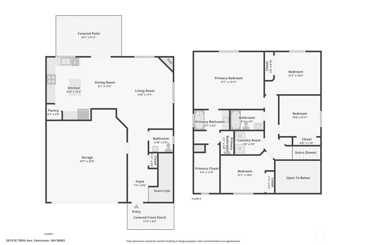 3819 SE 189th Avenue , Vancouver, WA 98683