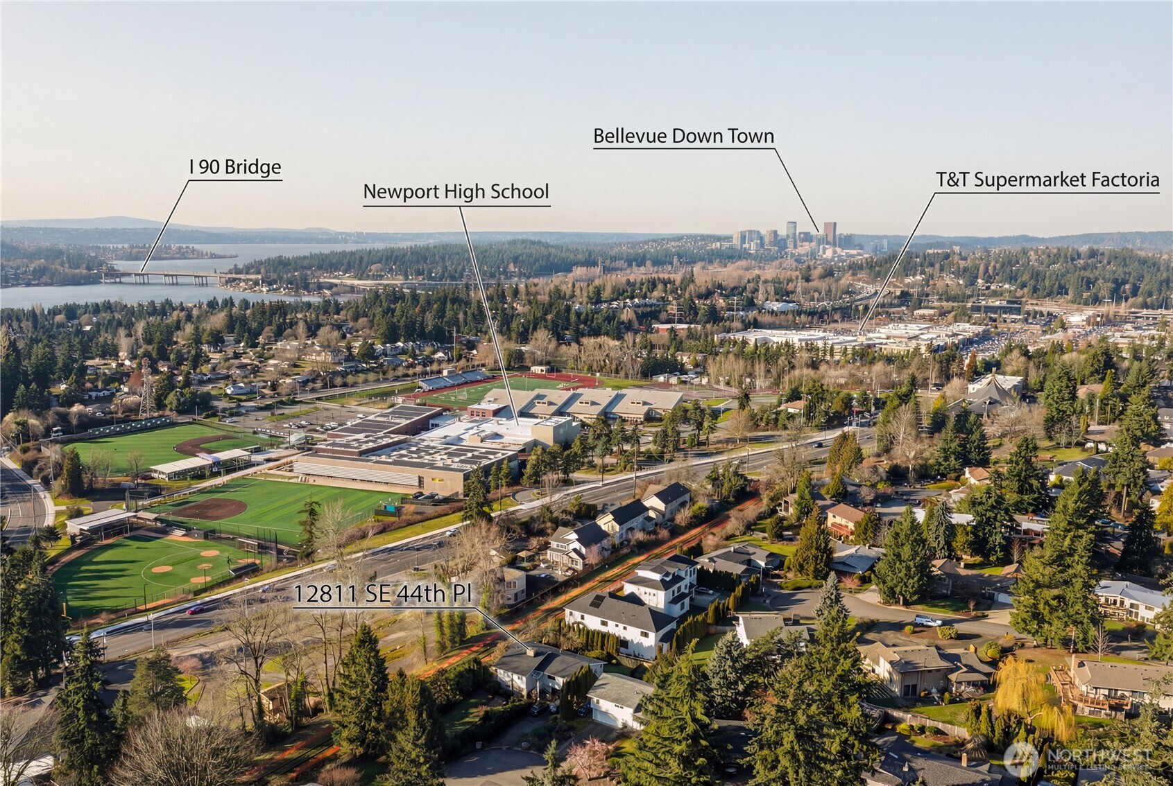 12811 SE 44th Place , Bellevue, WA 98006