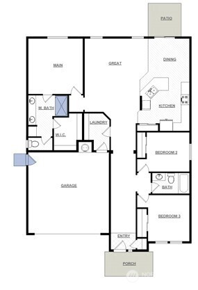 4328 W Sand Hill St , Moses Lake, WA 98837