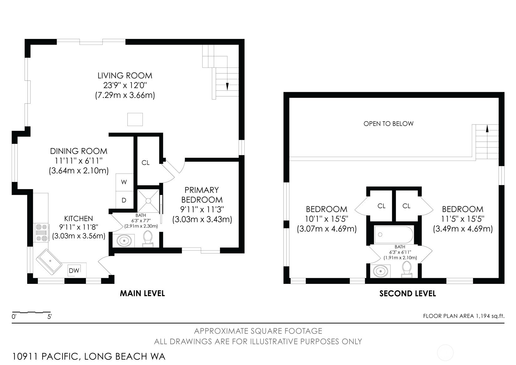 10911 Pacific Way , Long Beach, WA 98631