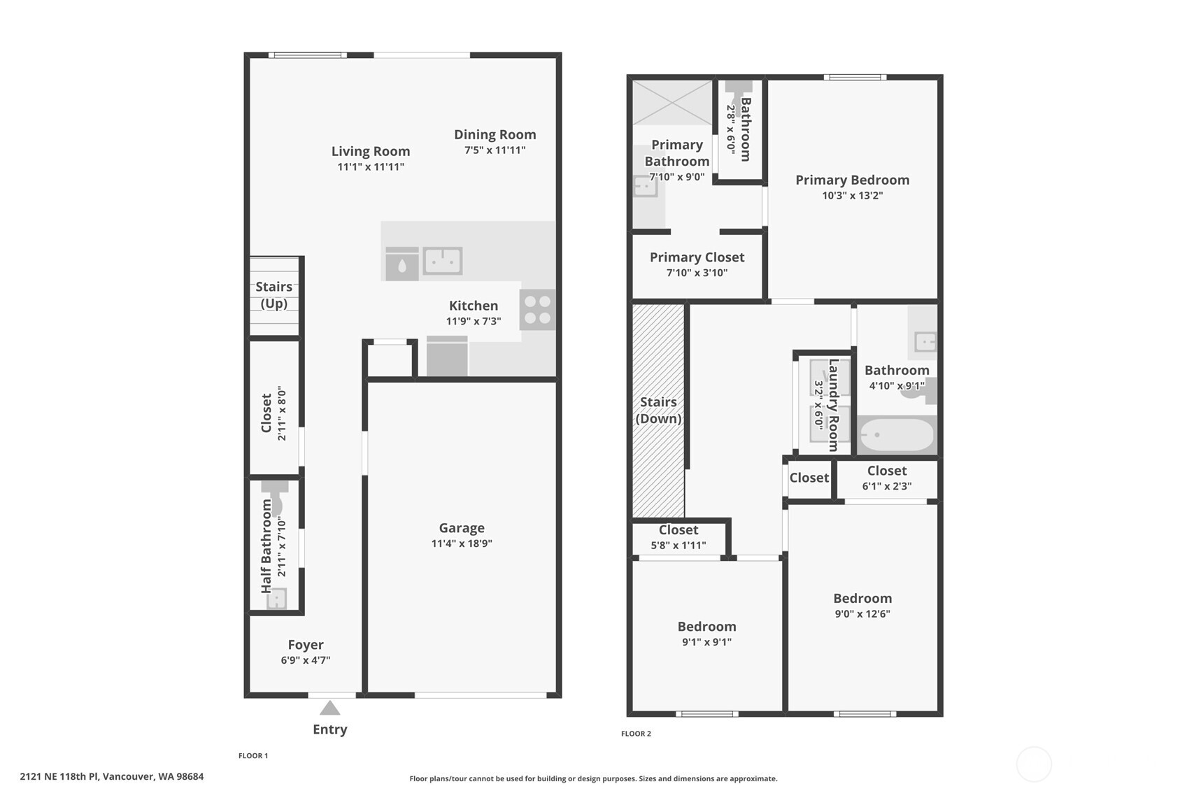 2121 NE 118th Place , Vancouver, WA 98684