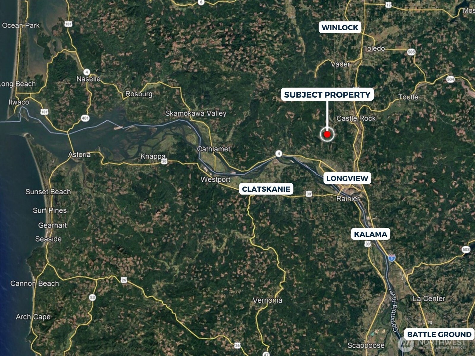 355 E Ragland Road , Longview, WA 98632