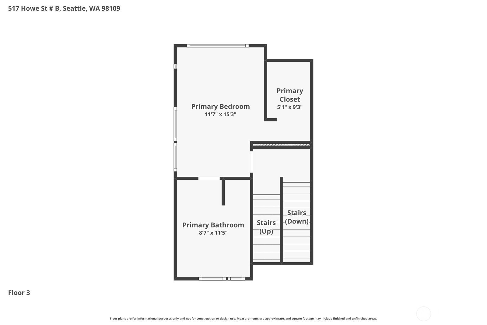 517 Howe Street #B, Seattle, WA 98109