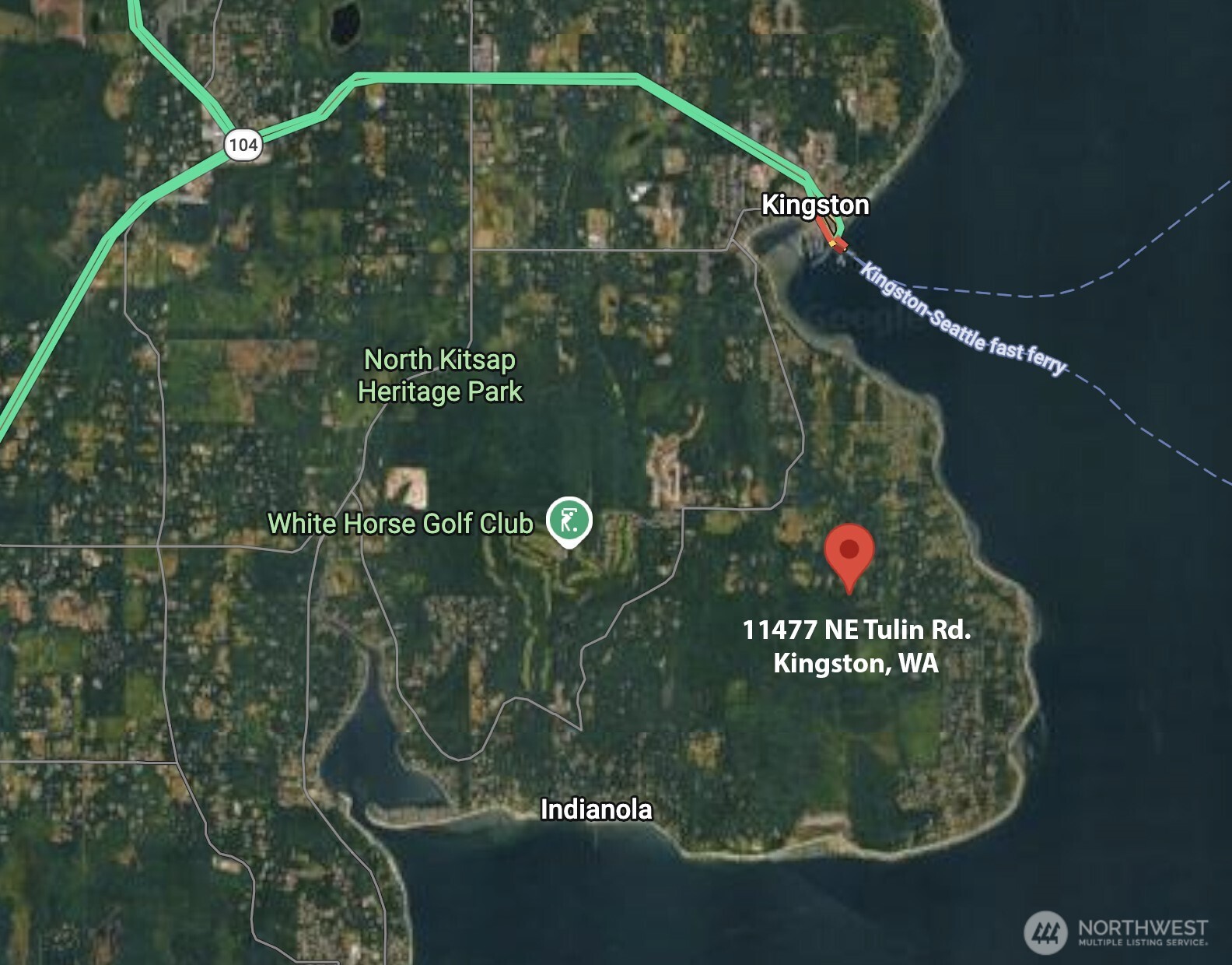 11477 NE Tulin Road , Kingston, WA 98346