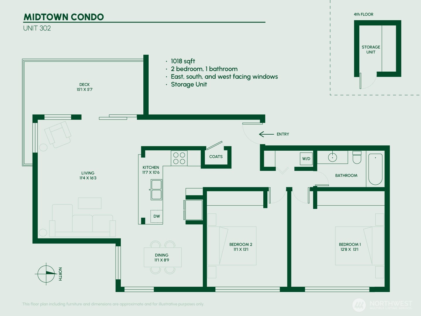 732 11th Avenue E #302, Seattle, WA 98102