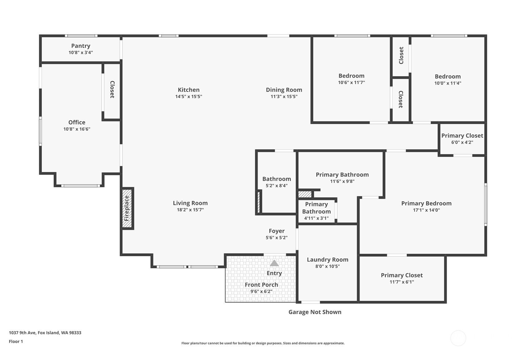 1037 9th Avenue , Fox Island, WA 98333