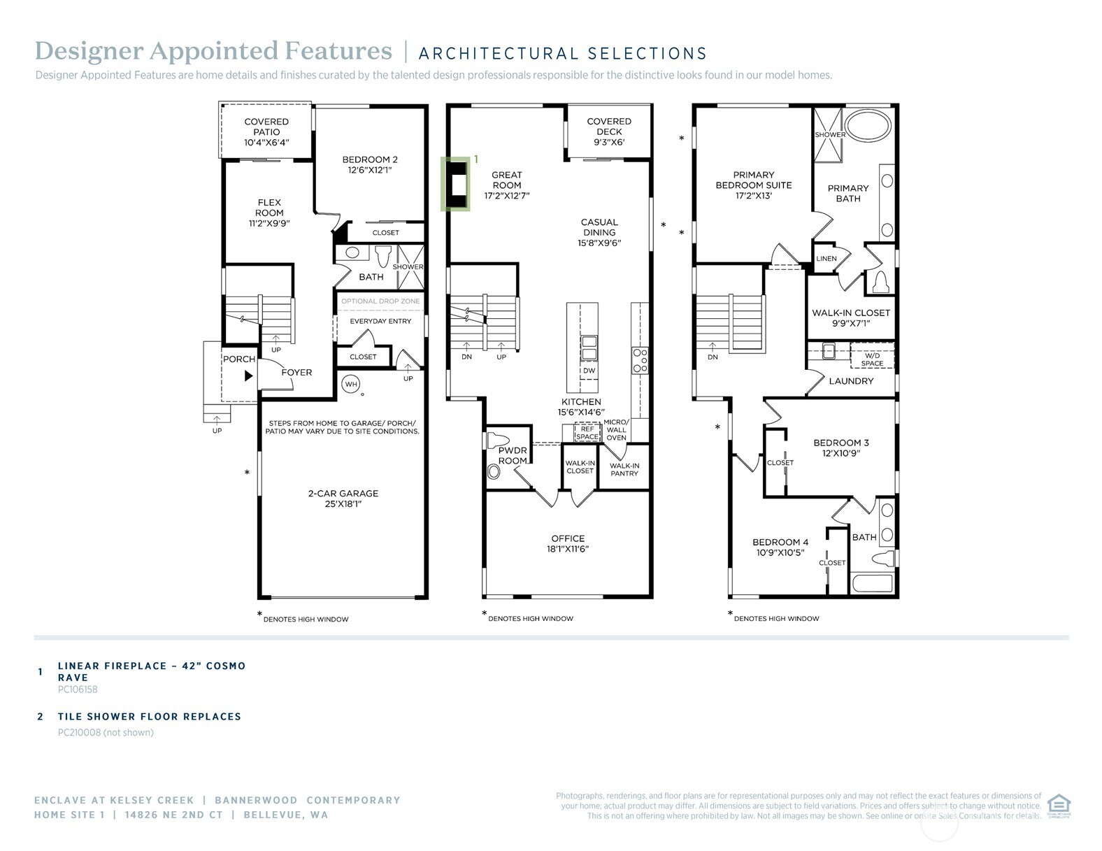 14826 Site 1 NE 2nd Court , Bellevue, WA 98007