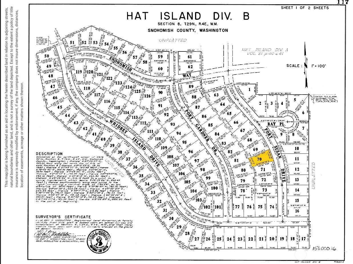 70 B Port Susan Drive , Hat Island, WA 98206