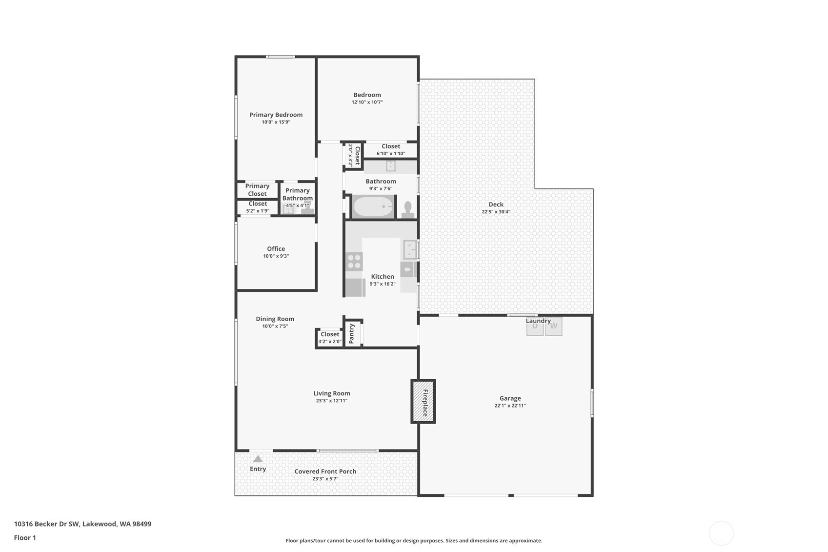 10316 Becker Drive SW, Lakewood, WA 98499