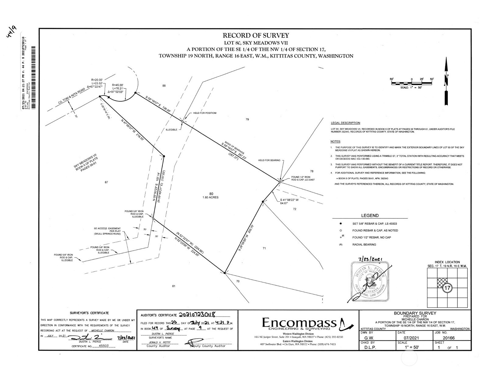 80 LOT Skull Springs Road , Cle Elum, WA 98922