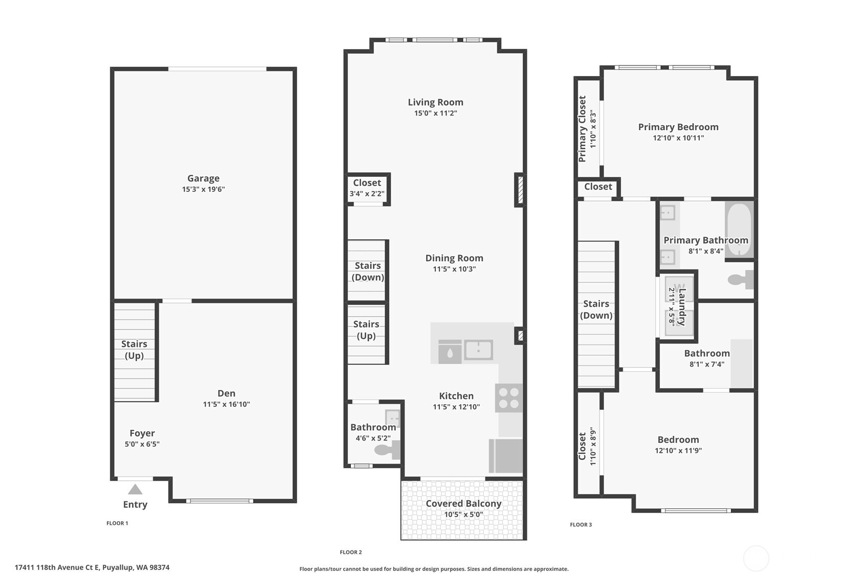 17411 118th Avenue Ct E #B, Puyallup, WA 98374-7809