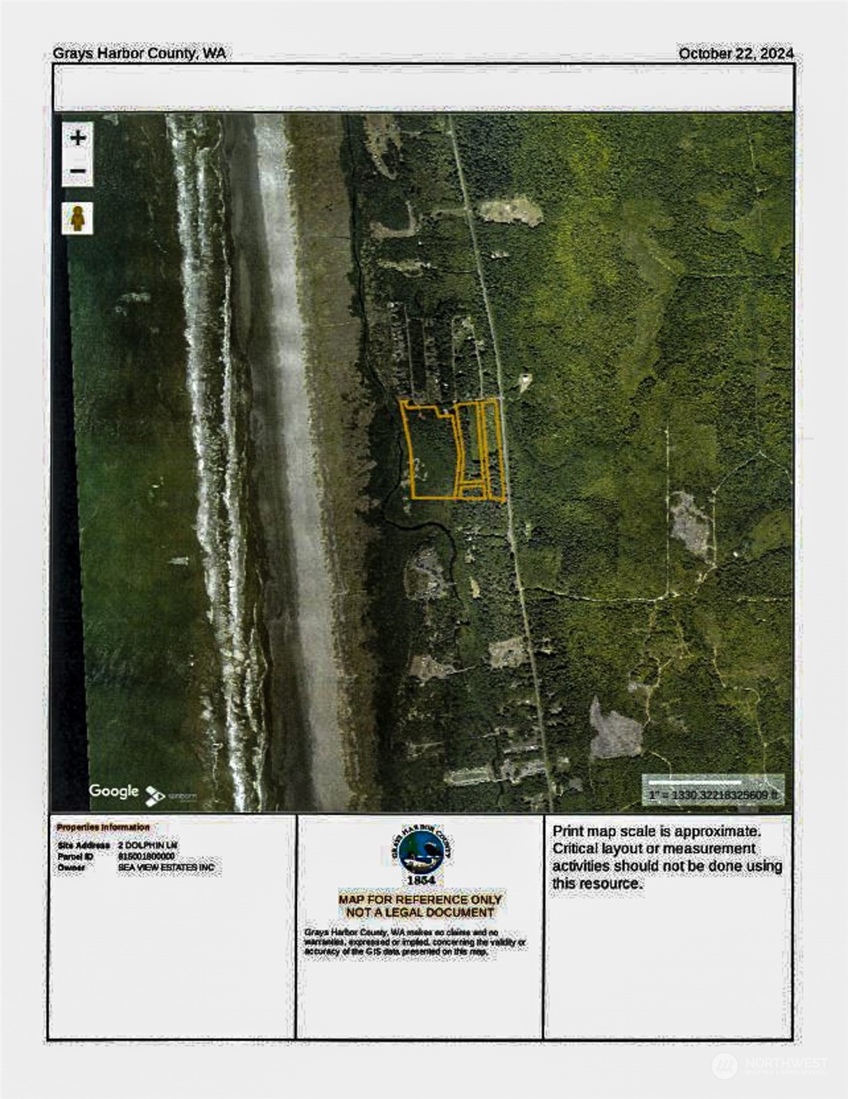 2 Dolphin Lane , Copalis Beach, WA 98535