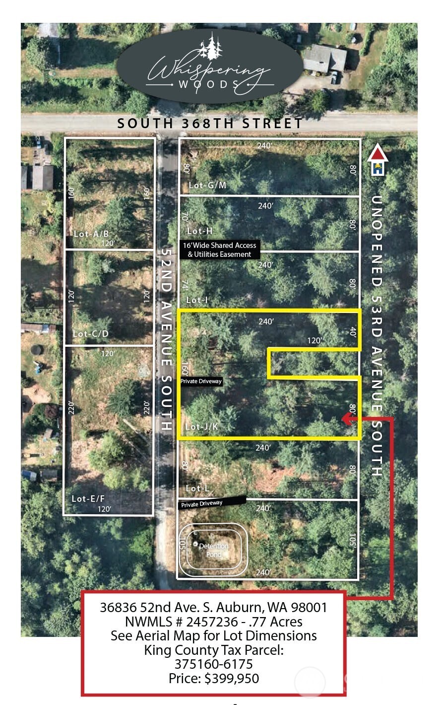 36836 52ND Avenue S #JK, Auburn, WA 98001