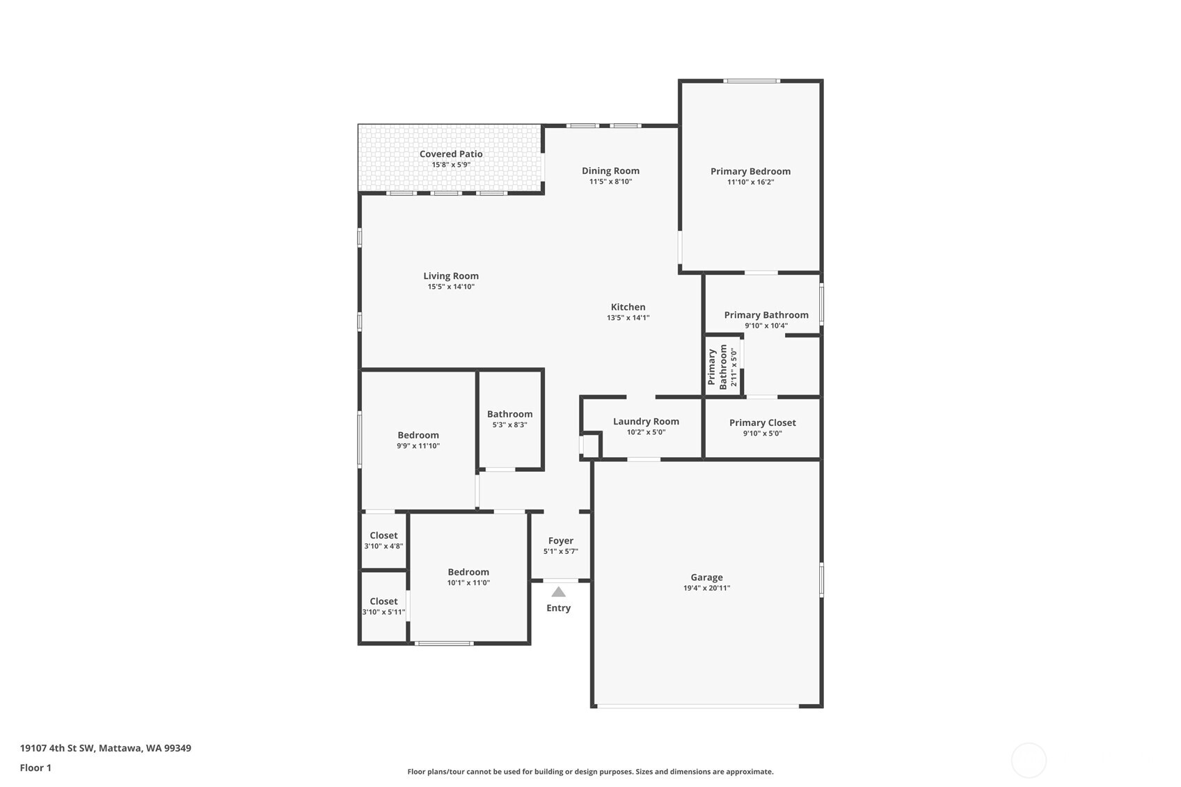 608 4th Street , Mattawa, WA 99349
