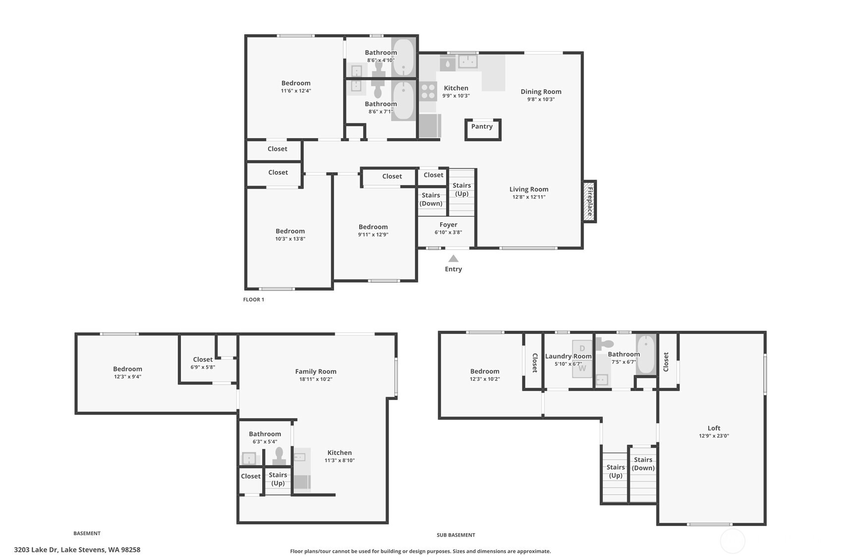 3203 Lake Drive , Lake Stevens, WA 98258